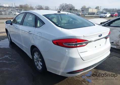 2017 Ford Fusion S from USA, damaged, VIN 3FA6P0G73HR387752